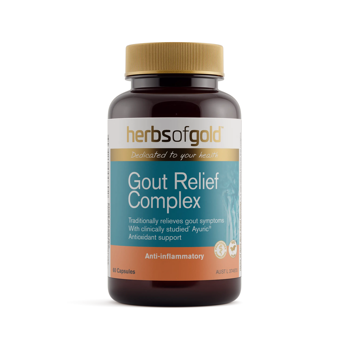 Herbs of Gold Gout Relief Complex Herbs of gold