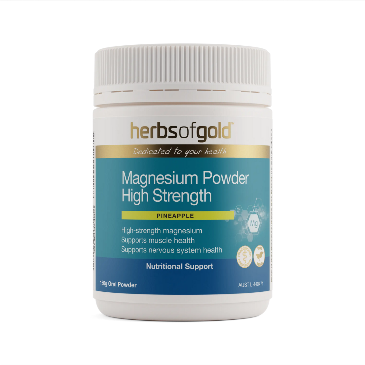Herbs of Gold Magnesium Powder High Strength Herbs of gold