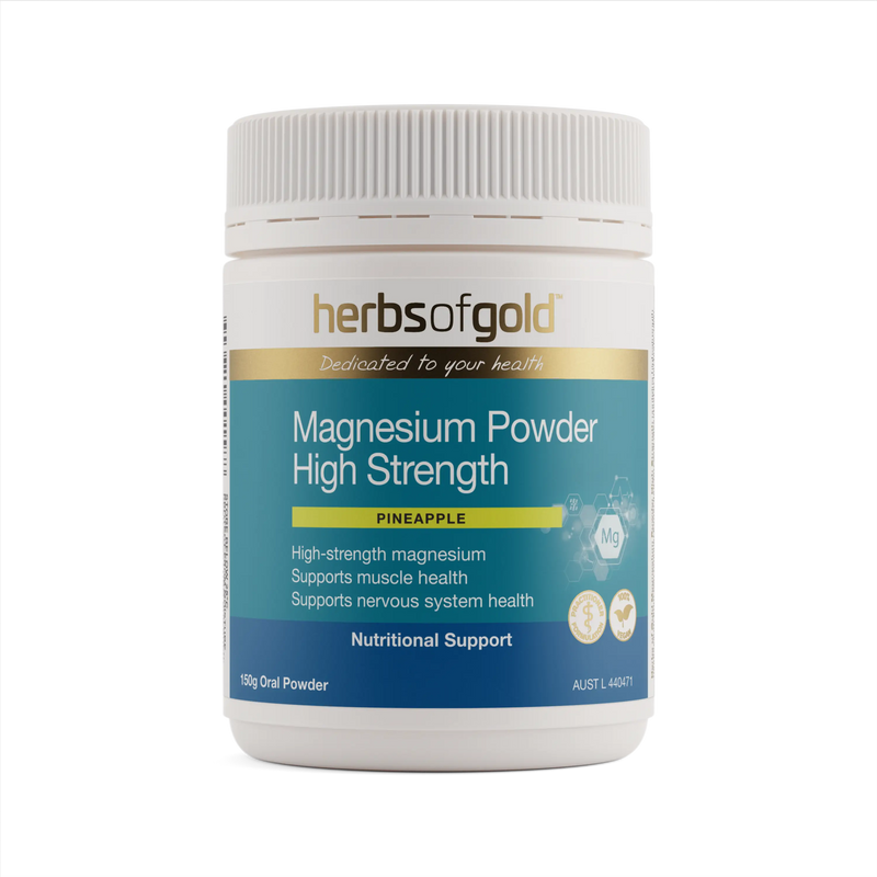 Herbs of Gold Magnesium Powder High Strength Herbs of gold