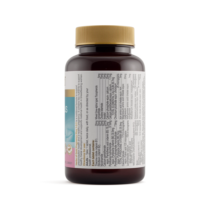 Herbs of Gold Pregnancy Plus 1-2-3 Herbs of gold