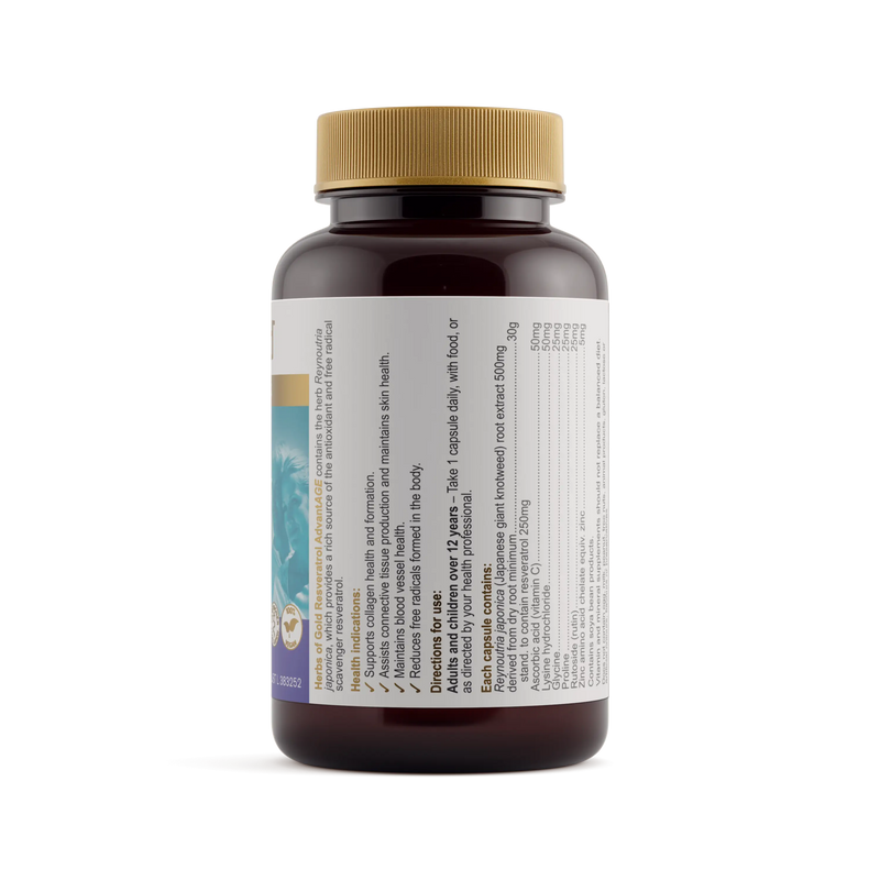 Herbs of Gold Resveratrol AdvantAGE Herbs of gold
