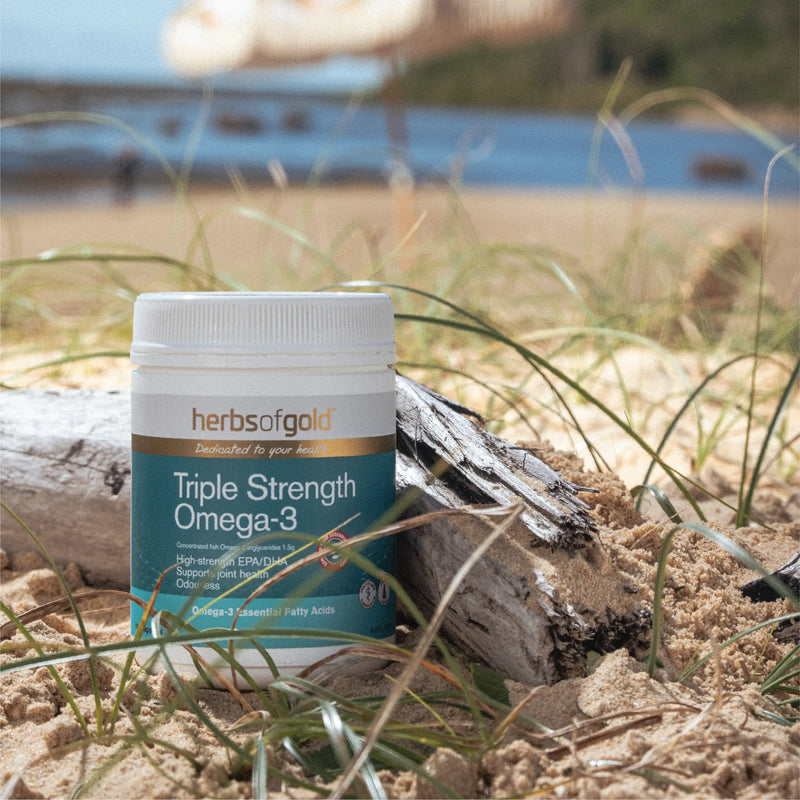 Herbs of Gold Triple Strength Omega-3 Herbs of gold