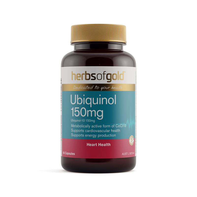 Herbs of Gold Ubiquinol 150mg Herbs of gold