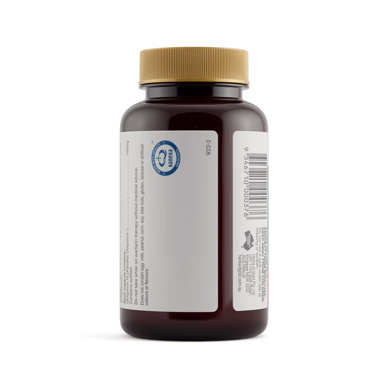 Herbs of Gold Ubiquinol 150mg Herbs of gold