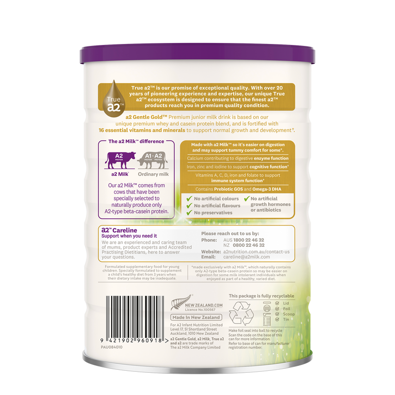 a2 Gentle Gold® Premium junior milk drink XDaySale