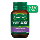Thompsons Ashwagandha Complex Stress + Focus 60 Tablets XDaySale
