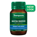 Thompsons Biotin 150mcg 100 Tablets XDaySale