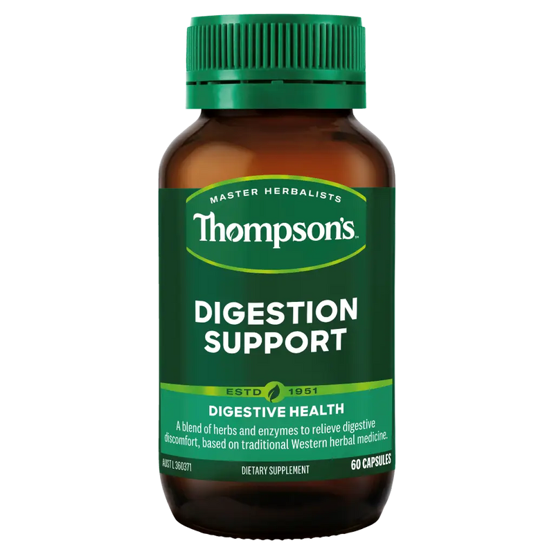 Thompsons Digestion Support 60 Capsules XDaySale