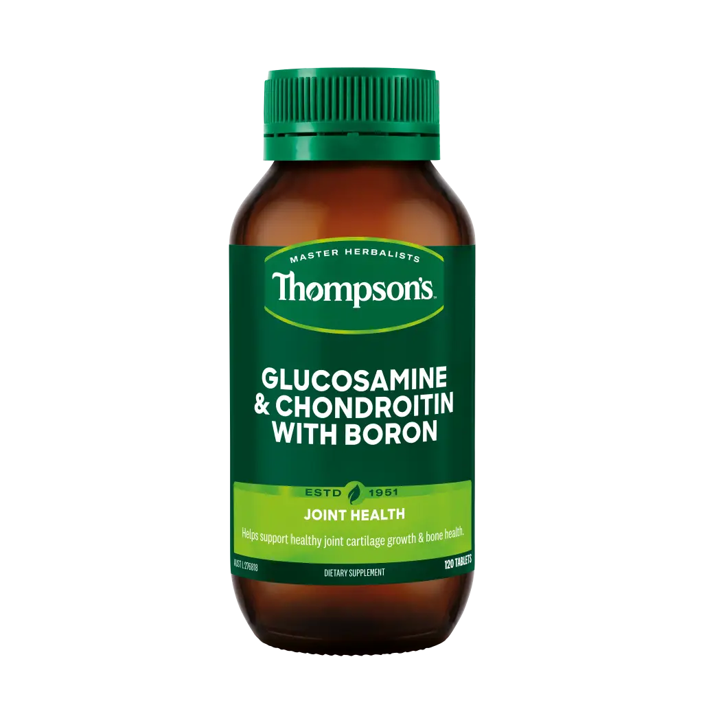 Thompsons Glucosamine & Chondroitin with Boron 120 Tablets XDaySale
