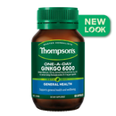 Thompsons One-A-Day Ginkgo 6000mg 60 Capsules BEST BEFORE END NOVEMBER 2024 XDaySale