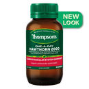 Thompsons One-A-Day Hawthorn 2000mg 60 Capsules XDaySale