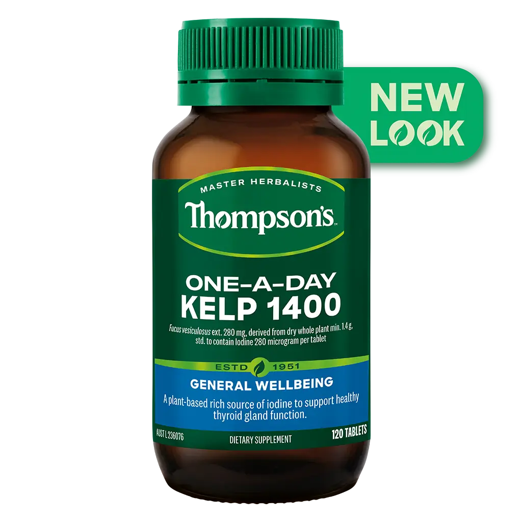 Thompsons One-A-Day Kelp 1400mg 120 Tablets XDaySale