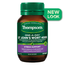 Thompsons One-A-Day St John's Wort 4000mg 60 Tablets XDaySale