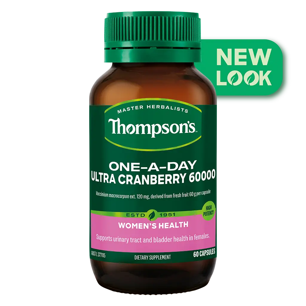 Thompsons One-A-Day Ultra Cranberry 60000mg 60 Capsules XDaySale