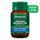 Thompsons Organic Selenium 150mcg 60 Tablets XDaySale