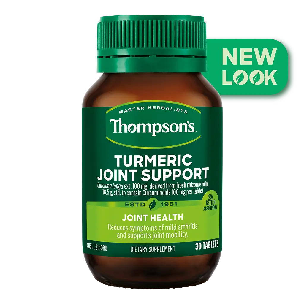 Thompsons Turmeric Joint Support 30 Tablets XDaySale