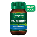 Thompsons Ultra B12 1000mcg 100 Tablets XDaySale