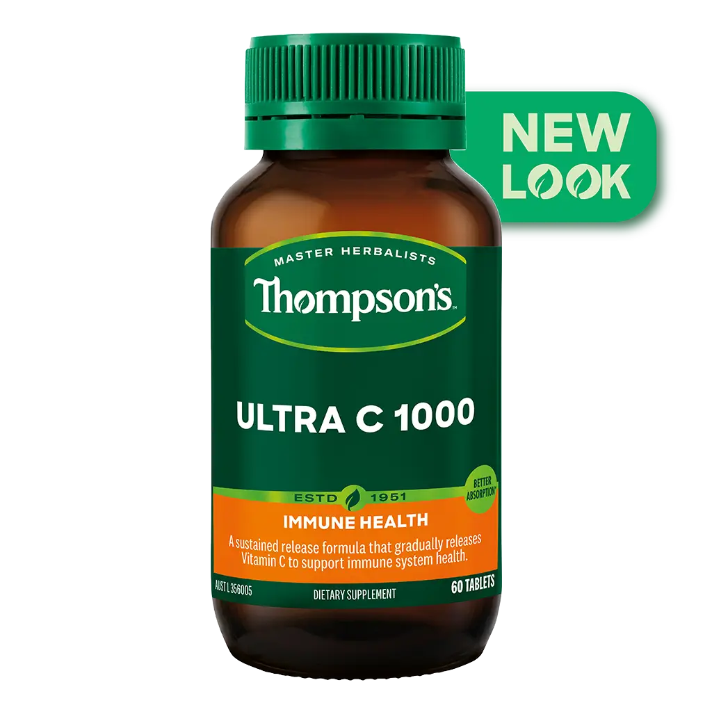 Thompsons Ultra C 1000mg 60 Tablets Thompsons