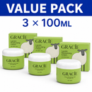 Gracie Lanolin Moisturising Cream with Aloe Vera 100ml*3 Gracie