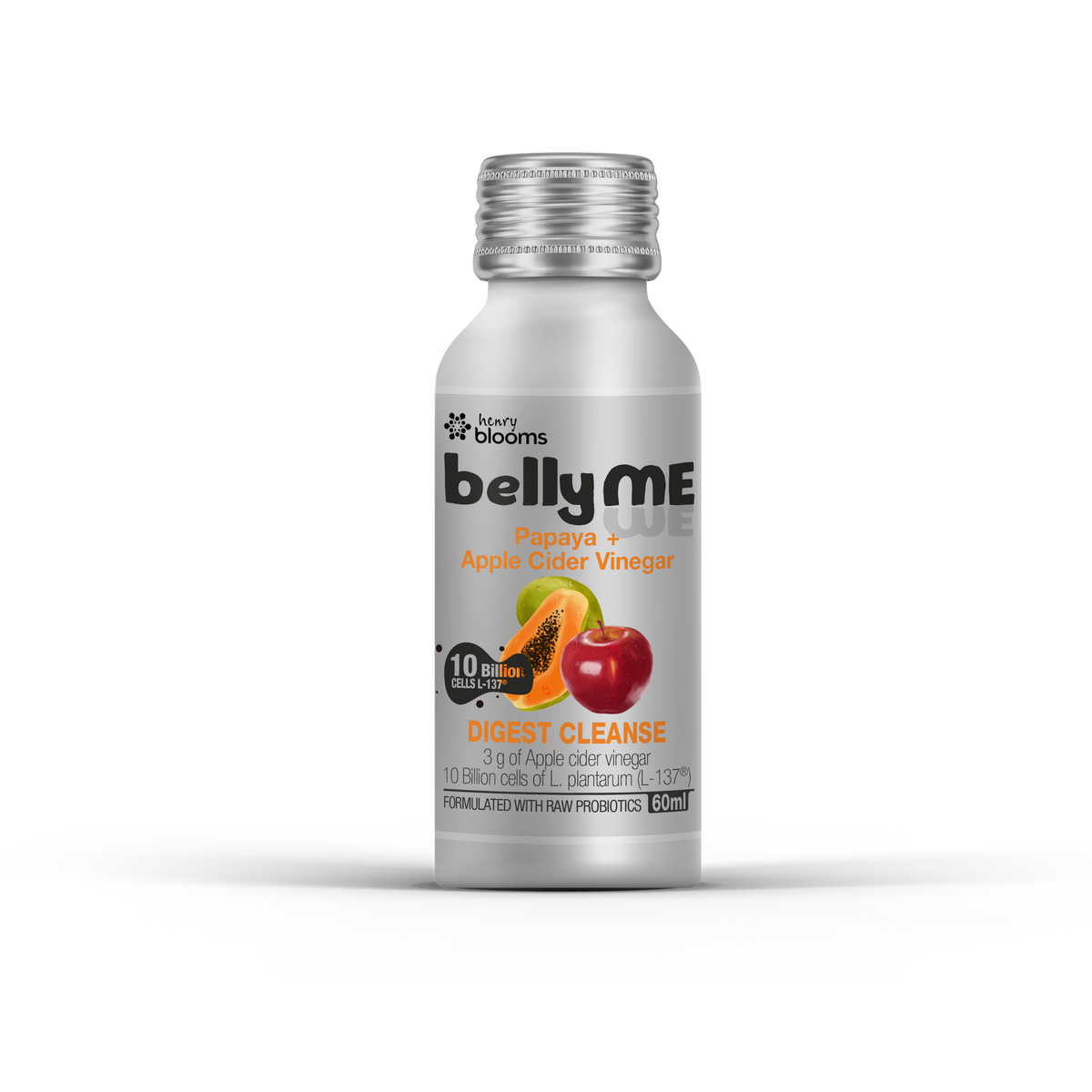 Digest Cleanse Drink – Henry Blooms Papaya Apple Cider Vinegar Probiotic Supplement Henry Blooms