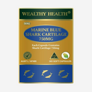 Shark Cartilage Capsules – Wealthy Health Marine Blue Shark 750mg Joint Support Wealthy Health