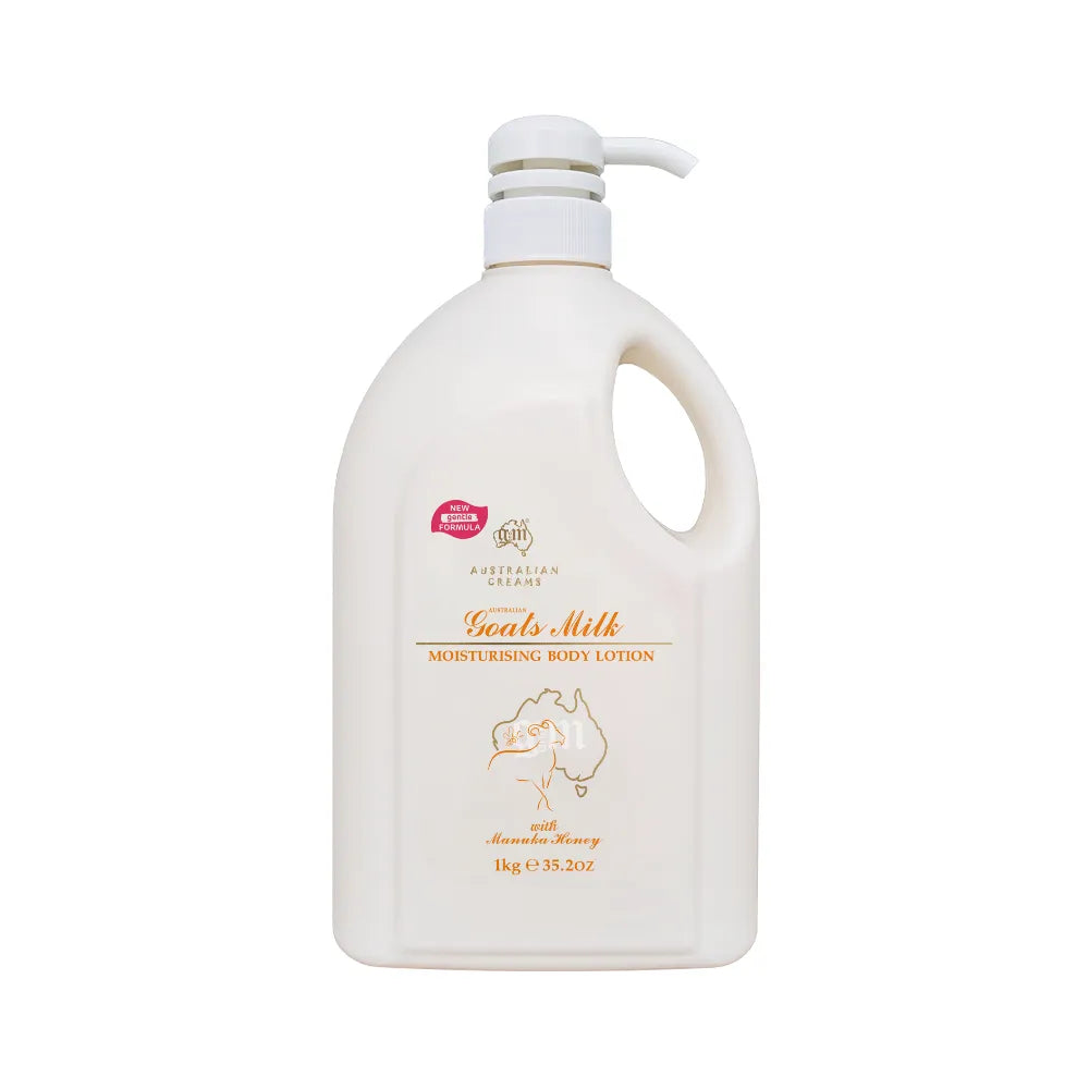 1 kg (1.35 kg) bottle of Goats Milk body lotion