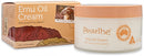 a box of Emu Oil Cream and a jar of the same product.