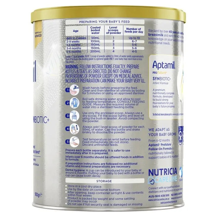 Aptamil Profutura 1 Premium Baby Infant Formula From Birth to 6 Months