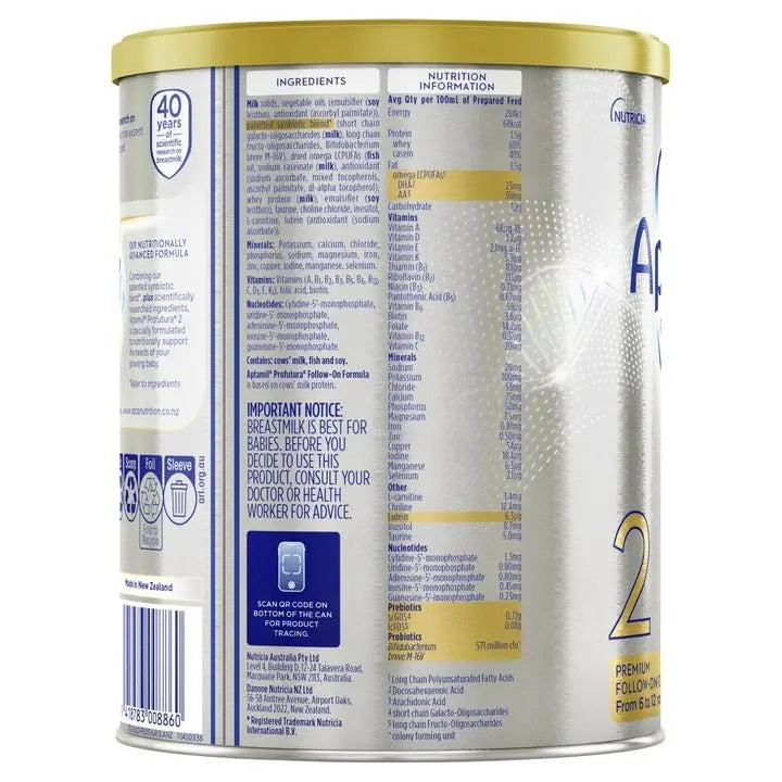 Aptamil Profutura 2 Premium Baby Follow-On Formula From 6-12 Months 900g EXP:10/2024 - XDaySale