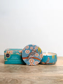 Koh Living Aboriginal Scented Blue Gum Eucalyptus Candle Tin 170g Koh Living