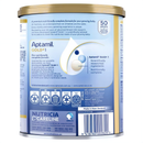 The image is a nutritional information label for a product called Aptamil Gold 1, which is a powdered milk formula designed for growing babies.