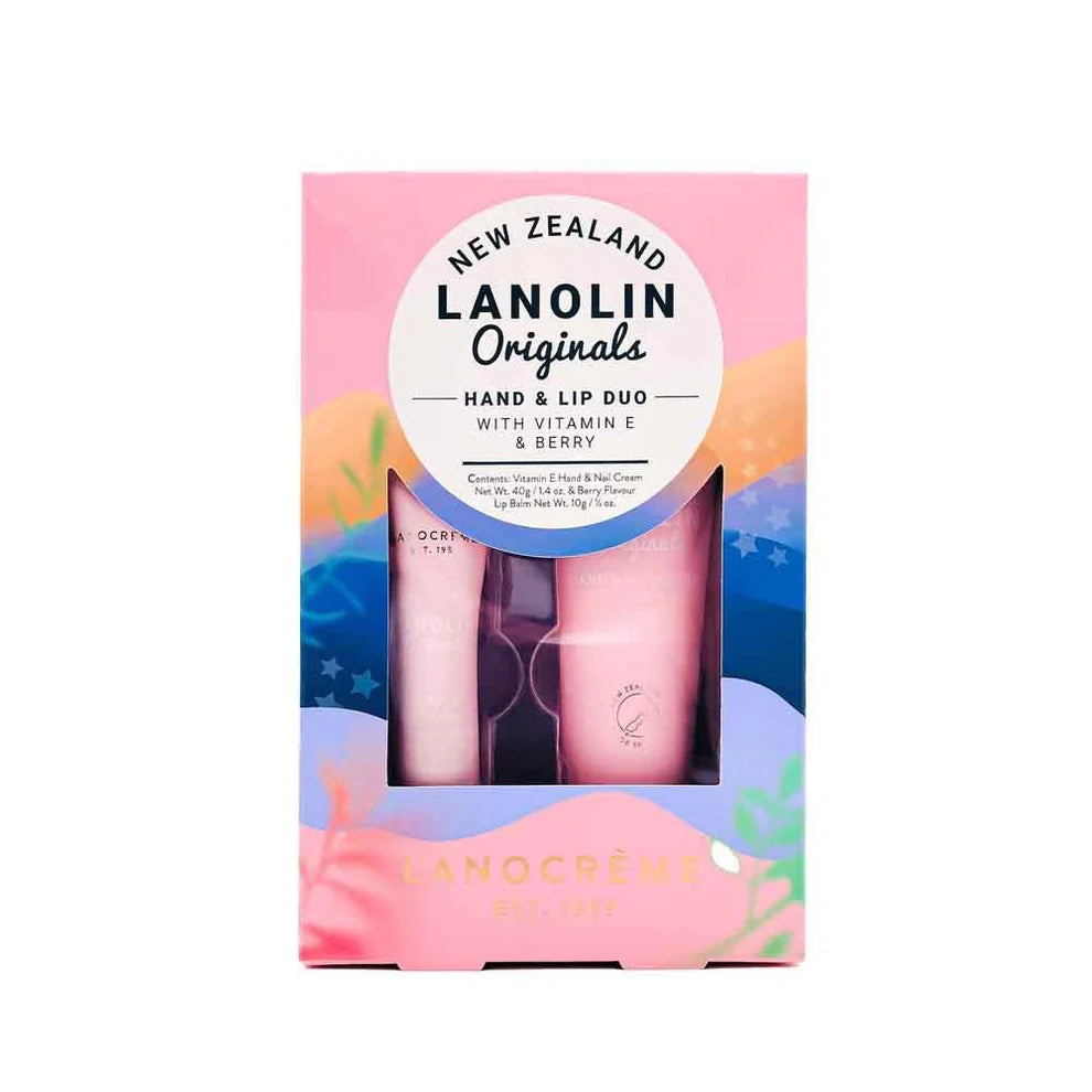 Lanocreme Originals Lip & Hand Duo - Vitamin E Lanocreme