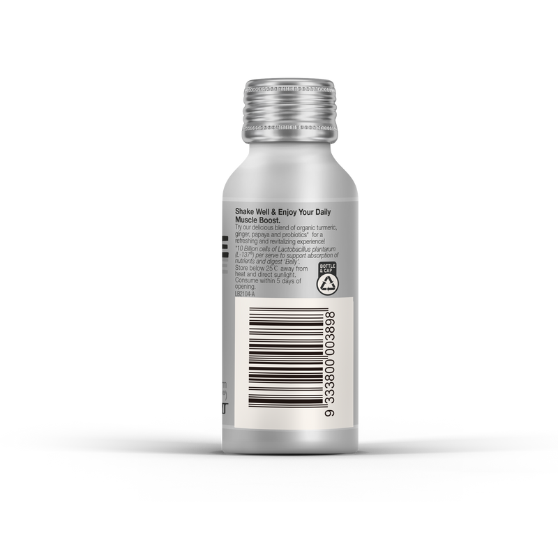 Muscle Boost Turmeric - Organic Magnesium Supplement | Henry Blooms 60ml Henry Blooms