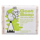 Goat Soap Lemon Myrtle - Natural Moisturizing Goat Milk Soap For Sensitive Skin Goat Soap