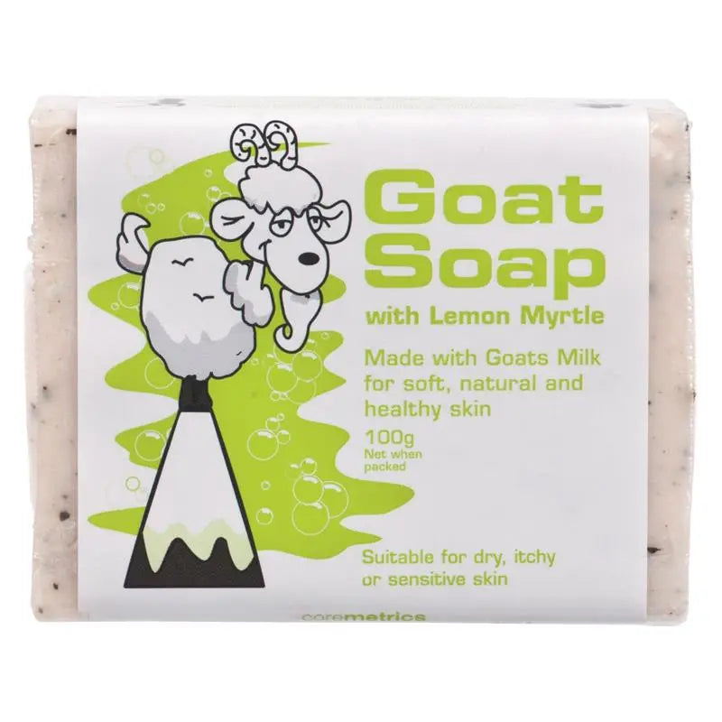 Goat Soap Lemon Myrtle - Natural Moisturizing Goat Milk Soap For Sensitive Skin Goat Soap