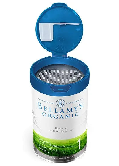 Bellamy’s Organic Beta Genica-8 Step 1 Infant Formula 0 - 6 Months 800g (expiry 09/24) - XDaySale