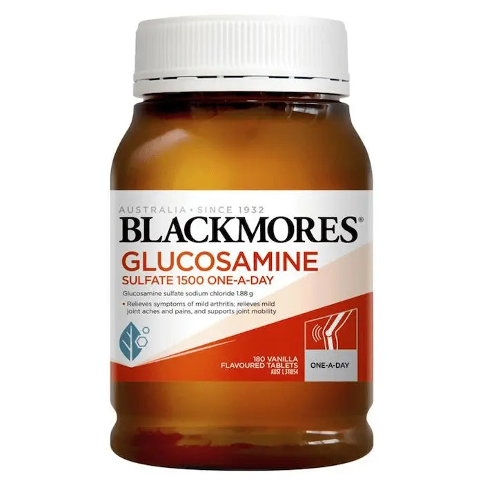 Blackmores Glucosamine Sulfate 1500mg One-A-Day 180 Tablets EXP: 08/2026 - XDaySale