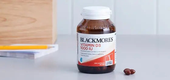 Blackmores Vitamin D3 1000IU Bone Health Immunity 200 Capsules - XDaySale