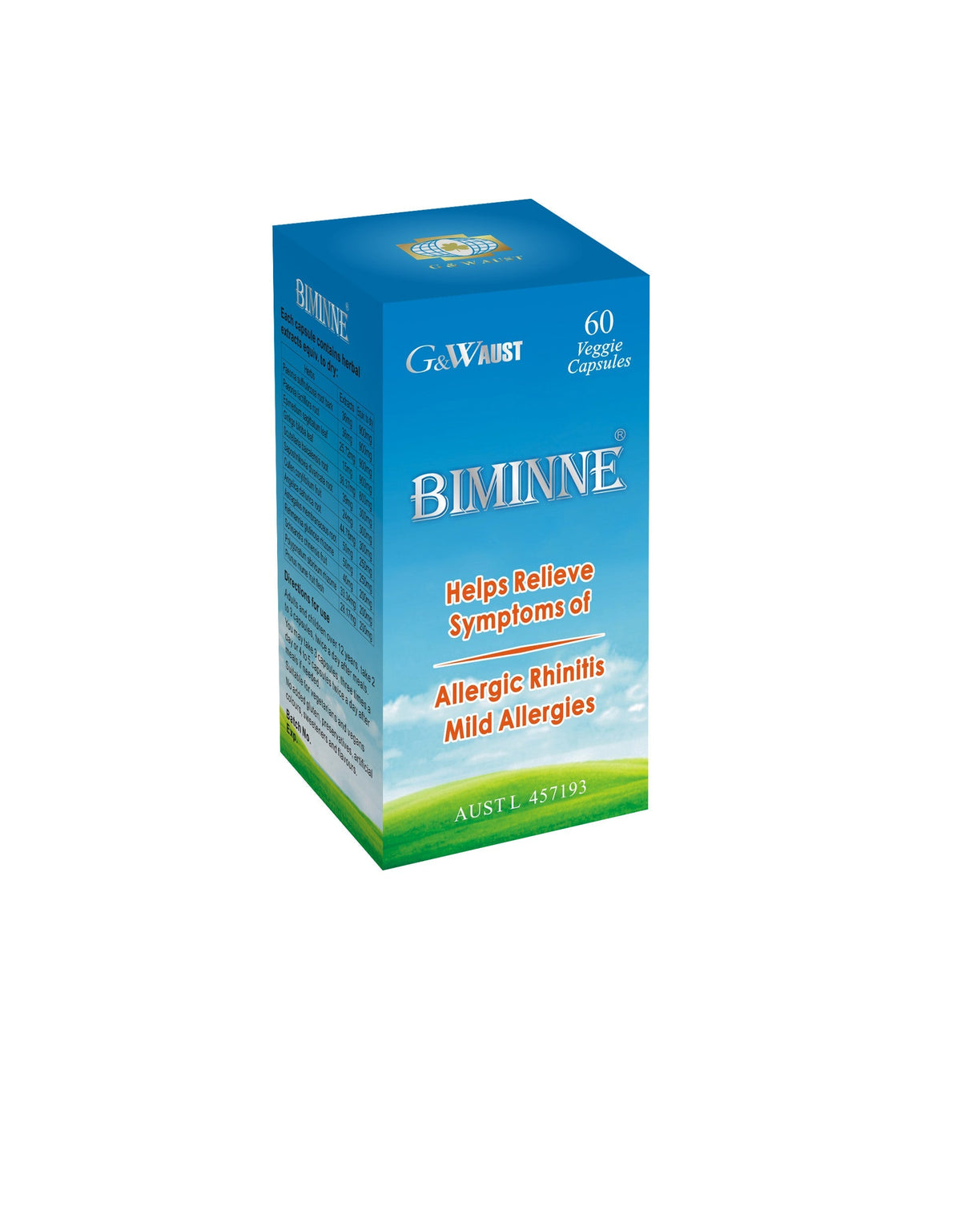 G&W Australia Biminne 60 Capsules G&W Australia
