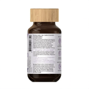 a bottle of supplement with a label that provides information about the product.