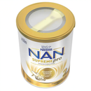 A can of Nestle Nan Supremedt, a powdered milk product.