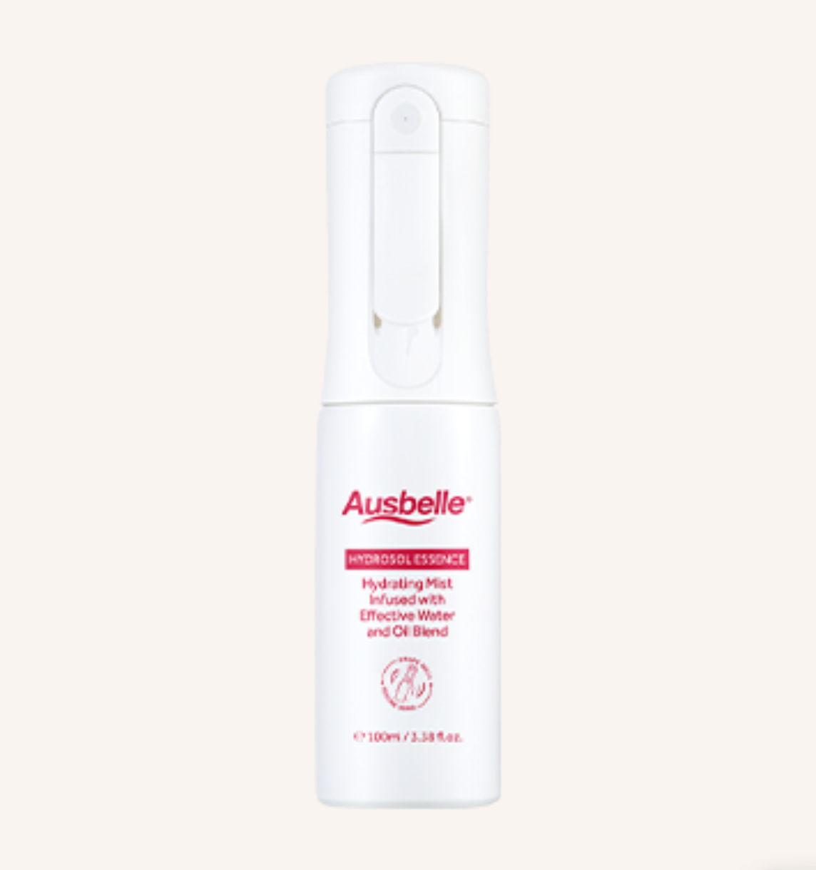 Hydrosol Essence Mist – Ausbelle 100ml | Damask Rose Water Facial Hydrating Spray Ausbelle