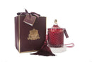 Cote Noire Grand Red & Gold Art Deco Candle - Rose Oud - GML45011 Cote Noire