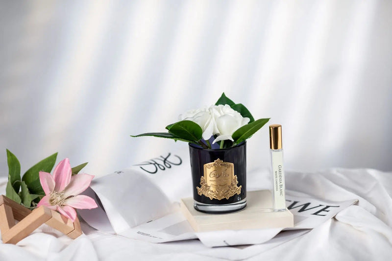 Cote Noire Perfumed Natural Touch White Gardenias - Black - GMGB02 Cote Noire