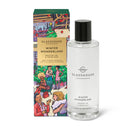 a bottle of Winter Wonderland Frosted Fir & Snow Fir perfume and a box of the same perfume.