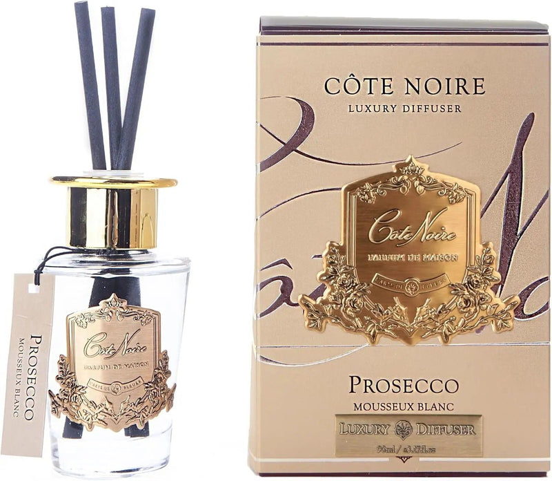 Cote Noire Diffuser, Gold 90 mL Prosecco by Cote Noire