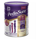 a can of Abbott PediSure, a powdered milk product designed for children aged 1 to 10 years old.