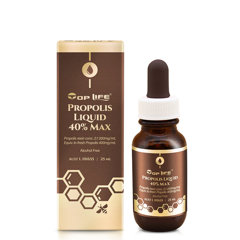 Top Life Proplis Liquid 40% Max 25ml --NEW Top Life