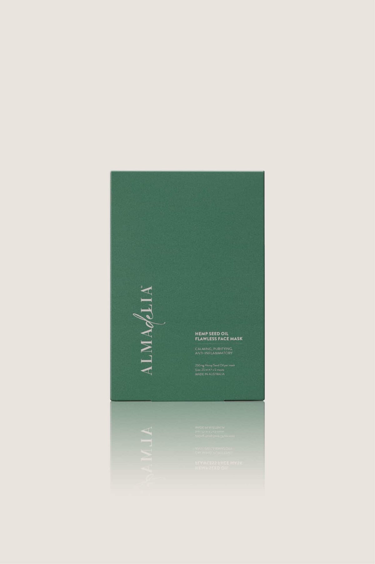 ALMAdeLIA Hemp Seed Oil Flawless Face Mask 25ml *5 masks ALMAdeLIA