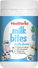Milk Bites Vanilla - Healtheries Calcium Supplement Kids & Family Snack Healtheries